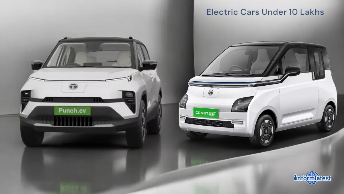 Electric Cars Under 10 Lakhs Electric Cars Under 10 Lakhs