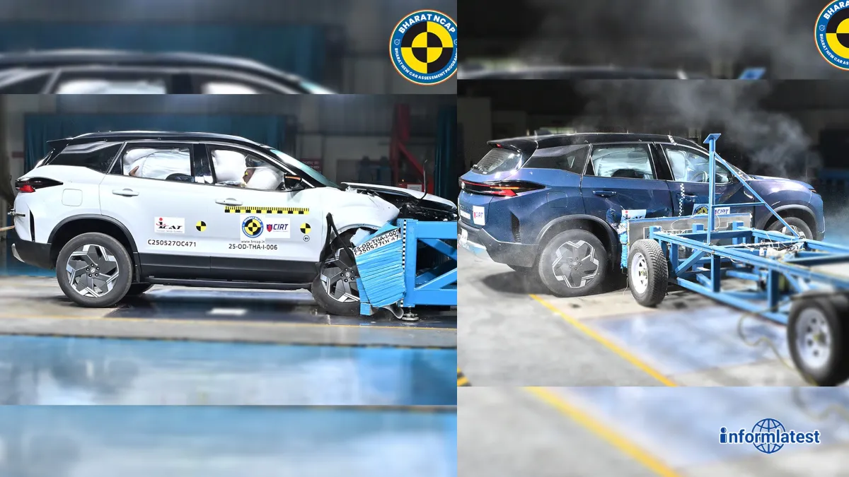 Tata Harrier.ev 5 star ratings